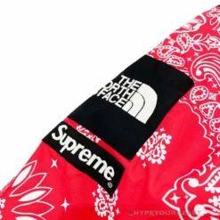 HypeYourBeast Supreme X TNF Bandana Jacket Red