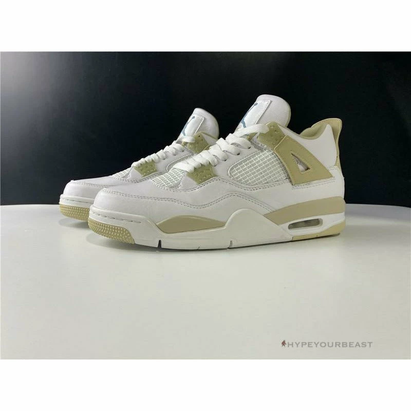 HypeYourBeast Air Jordan 4 White Gold