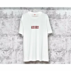 Hypeyourbeast Supreme Red Flash Box Logo Tee Shirt T-Shirts