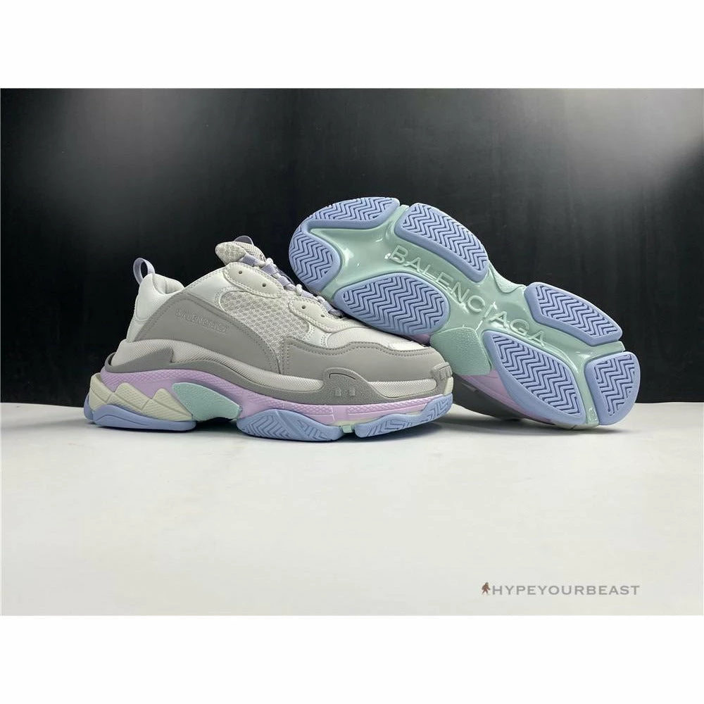 Hypeyourbeast Balenciaga Triple S BCG Triple S Grey / Pink