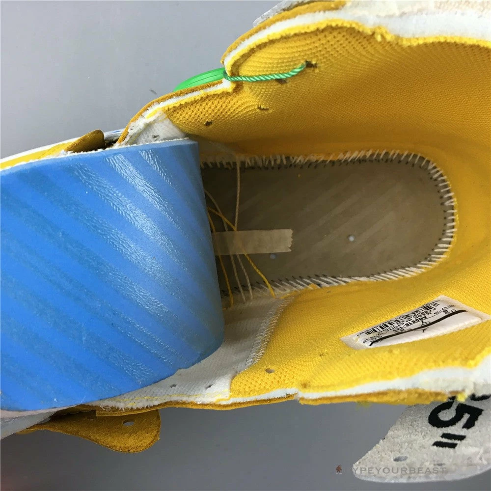 Hypeyourbeast Off-White X Air Jordan 1 High Canary Yellow