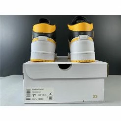 Hypeyourbeast Air Jordan 1 Mid'Red Yellow Swoosh'