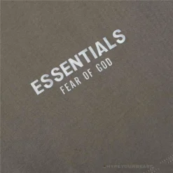 HypeYourBeast FOG Essentials Tee Shirt ‘Los Angeles’ TAUPE T-Shirts