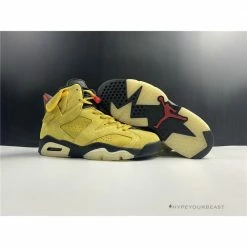 HypeYourBeast Air Jordan 6 Retro Travis Scott Yellow