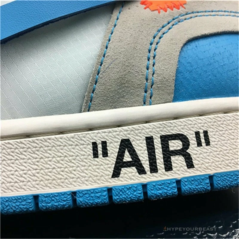 Hypeyourbeast The Ten: Off White X Air Jordan 1 High "UNC"