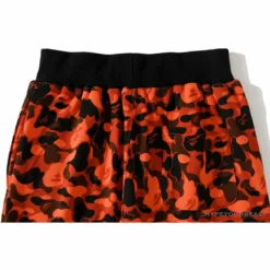 Hypeyourbeast BAPE X XO Co-Branded Camouflage Pants'RED' Clothes