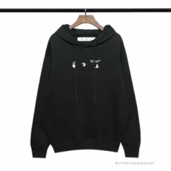 HypeYourBeast Hoodies & Jackets Off White Hoodie Black BLUE