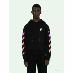 HypeYourBeast Off White Hoodie Black PINK