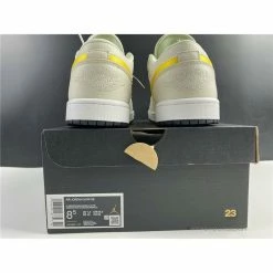 Hypeyourbeast Air Jordan 1 Low'Palm Tree Beige Yellow'