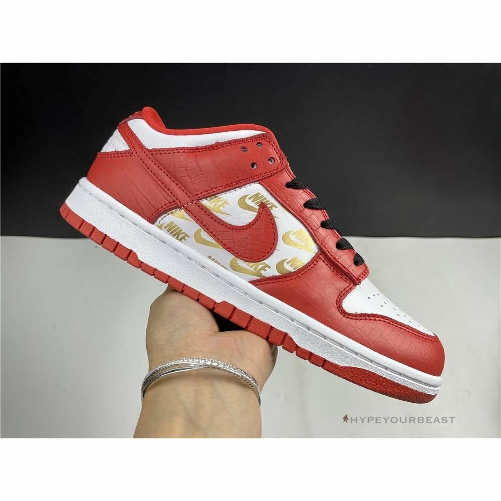HypeYourBeast Nike SB Dunk Low Gold Red