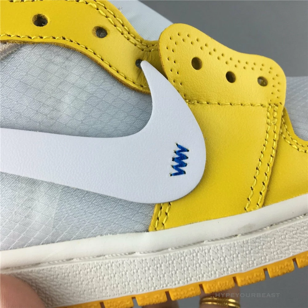 Hypeyourbeast Off-White X Air Jordan 1 High Canary Yellow