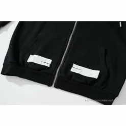 HypeYourBeast Off White Hoodie Black & White