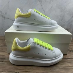 HypeYourBeast Alexander McQueen White / Highlighter Yellow A. Mcqueen