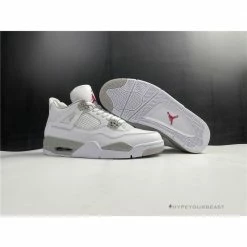 HypeYourBeast Air Jordan 4 'White Tech Grey'