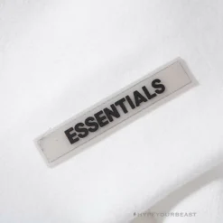 HypeYourBeast FOG Hoodie Reflective ‘ESSENTIALS’ White Hoodies & Jackets