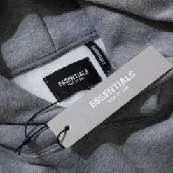 HypeYourBeast Hoodies & Jackets FOG Hoodie Reflective ‘ESSENTIALS’ Dark Gray