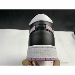 Hypeyourbeast Jordan 1 Mid White Black Light Arctic Pink