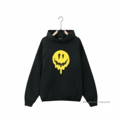 HypeYourBeast BCG Smile Hoodie Black Hoodies & Jackets