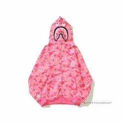 HypeYourBeast Bape Hoodie Pink