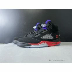 Hypeyourbeast Air Jordan 5 'Grape Fire Red'