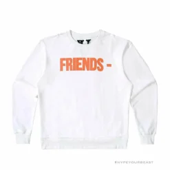 HypeYourBeast Shirts Vlone Orange Shirt - White