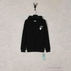 HypeYourBeast Off White Hoodie Skull Black