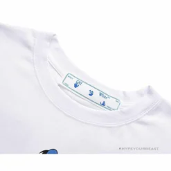 Hypeyourbeast OFF-WHITE Summer Donald Duck Print Tee Shirt'WHITE'