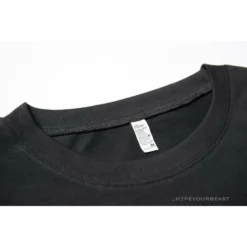 Hypeyourbeast OFF-WHITE Loose X Oversized Chest Tee Shirt'BLACK' T-Shirts