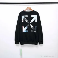 Hypeyourbeast Shirts OFF-WHITE The Kiss Long Sleeve Shirt'BLACK'