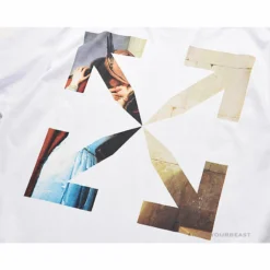 Hypeyourbeast T-Shirts OFF-WHITE The Kiss Tee Shirt'WHITE'