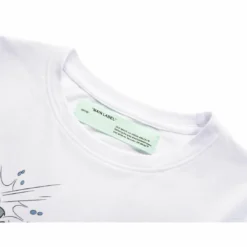 Hypeyourbeast OFF-WHITE Summer Tom And Jerry Print Tee Shirt'WHITE' T-Shirts