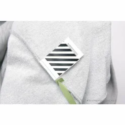 Hypeyourbeast Hoodies & Jackets OFF-WHITE Hand-Painted Utility Pole Worker Hoodie'GREY'