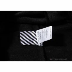 Hypeyourbeast OFF-WHITE Skull And Writing Hoodie'BLACK' Hoodies & Jackets