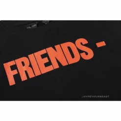 HypeYourBeast Vlone Orange Shirt - Black