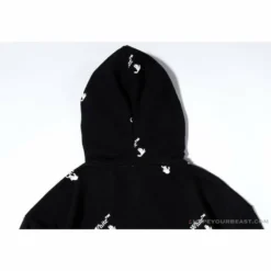 Hypeyourbeast OFF-WHITE Classic Print Hoodie'BLACK' Hoodies & Jackets