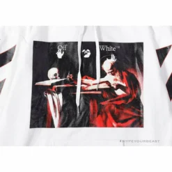 Hypeyourbeast Hoodies & Jackets OFF-WHITE Skull And Writing Hoodie'WHITE'