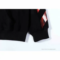 Hypeyourbeast OFF-WHITE Skull And Writing Hoodie'BLACK' Hoodies & Jackets