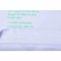Hypeyourbeast OFF-WHITE Golden Ratio Shorts'WHITE'