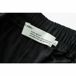 Hypeyourbeast Pants OFF-WHITE Hot Starry Sky Fireworks Shorts'BLACK'
