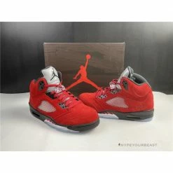 HypeYourBeast Air Jordan 5 Retro 'Raging Bulls Red'