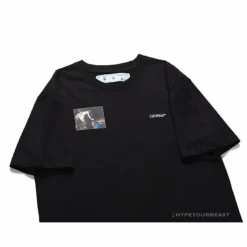 Hypeyourbeast OFF-WHITE New Limited Religious Tee Shirt'BLACK'