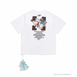 Hypeyourbeast T-Shirts OFF-WHITE Arrow Flying Cow Tee Shirt 'WHITE'