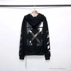 Hypeyourbeast OFF-WHITE Angel Jesus Religious Print Hoodie 'BLACK' Hoodies & Jackets