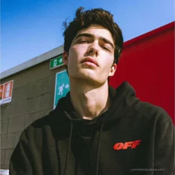 Hypeyourbeast Hoodies & Jackets OFF-WHITE CO VIRGIL ABLO Netherlands Museum Hoodie'BLACK'