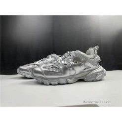 HypeYourBeast Balenciaga Track BCG Track Sneakers 3.0 Grey Metallic