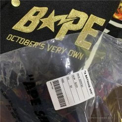 Hypeyourbeast BAPE OVO Patchwork Baseball Owl Jacket Clothes