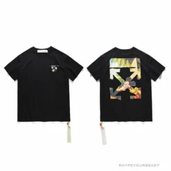 Hypeyourbeast OFF-WHITE Disney Spring X Summer Mickey With Pluto Tee Shirt'BLACK' T-Shirts