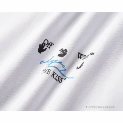 Hypeyourbeast T-Shirts OFF-WHITE The Kiss Tee Shirt'WHITE'