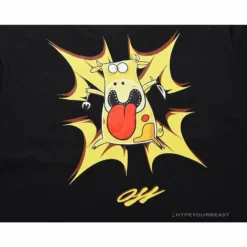 Hypeyourbeast OFF-WHITE Dimensional Arrow Angry Calf Tee Shirt'BLACK'