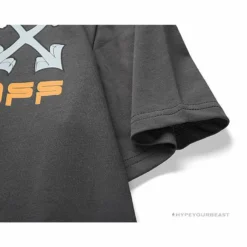 Hypeyourbeast OFF-WHITE Jerry Move Faster Tee Shirt'GREY'